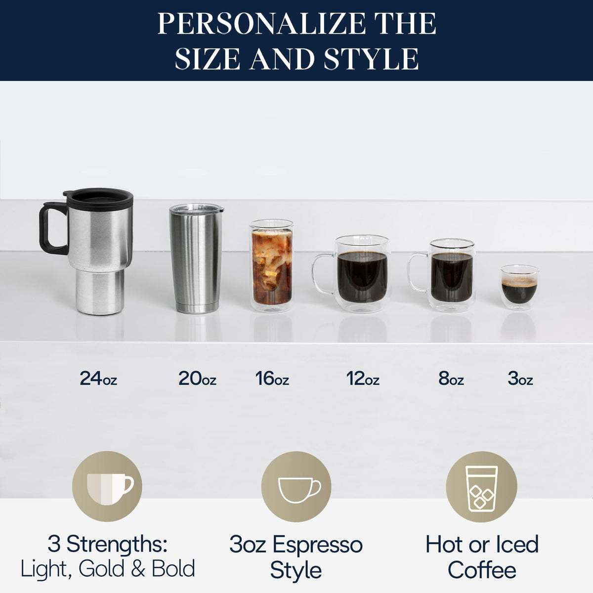 Drip Coffee Maker with Built-In Grinder D949732