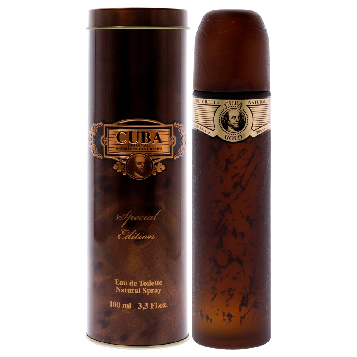 Gold Eau De Toilette Spray 3.4 Ounce O983