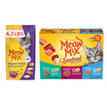 Dry Cat Food and Wet Cat Food Variety Pack J547