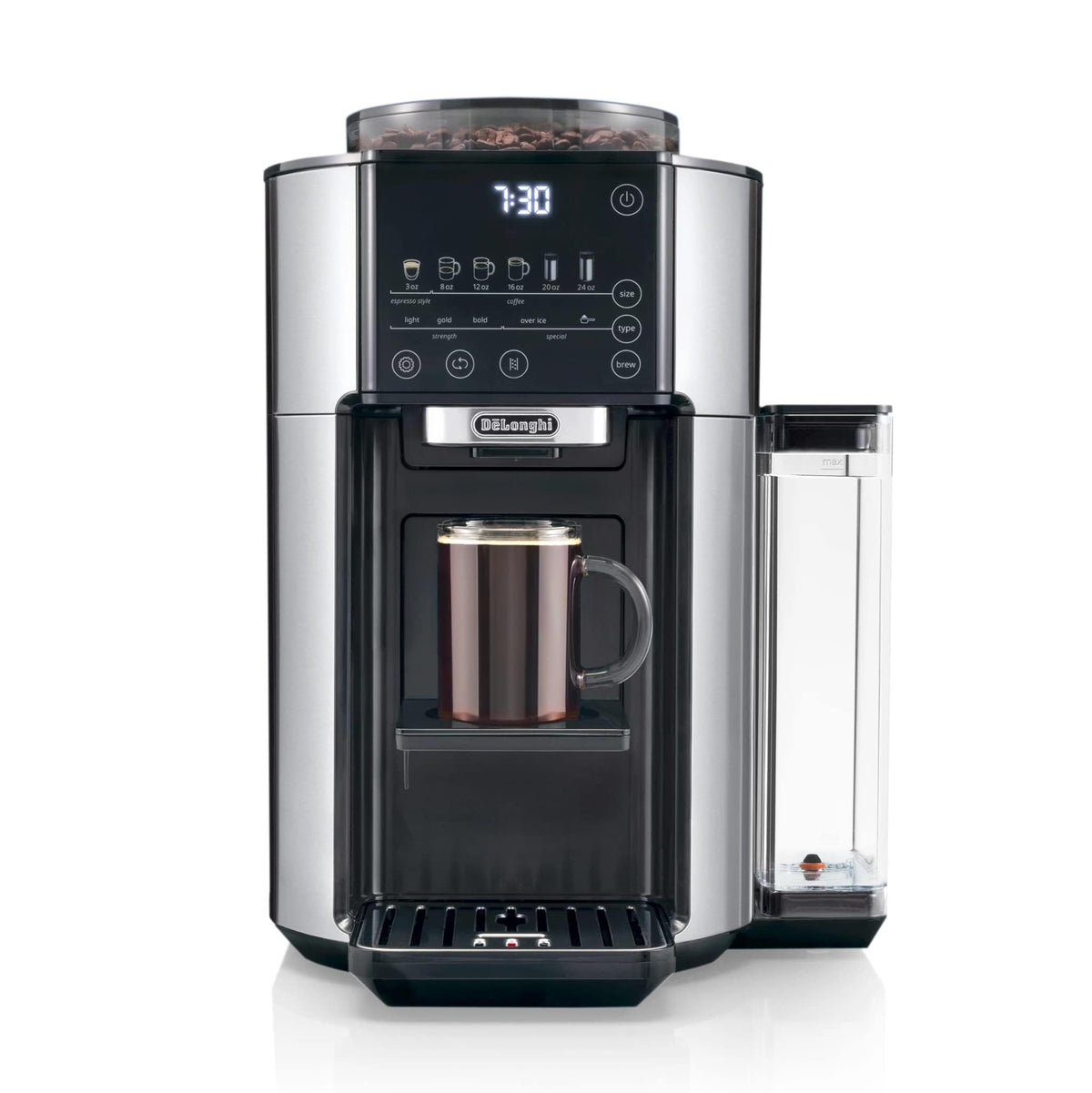 Drip Coffee Maker with Built-In Grinder D949732
