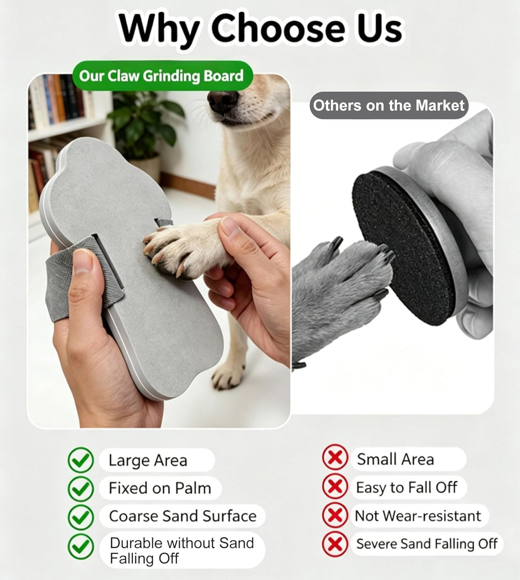 Dog Nail Scratch Board with Hand Strap U505