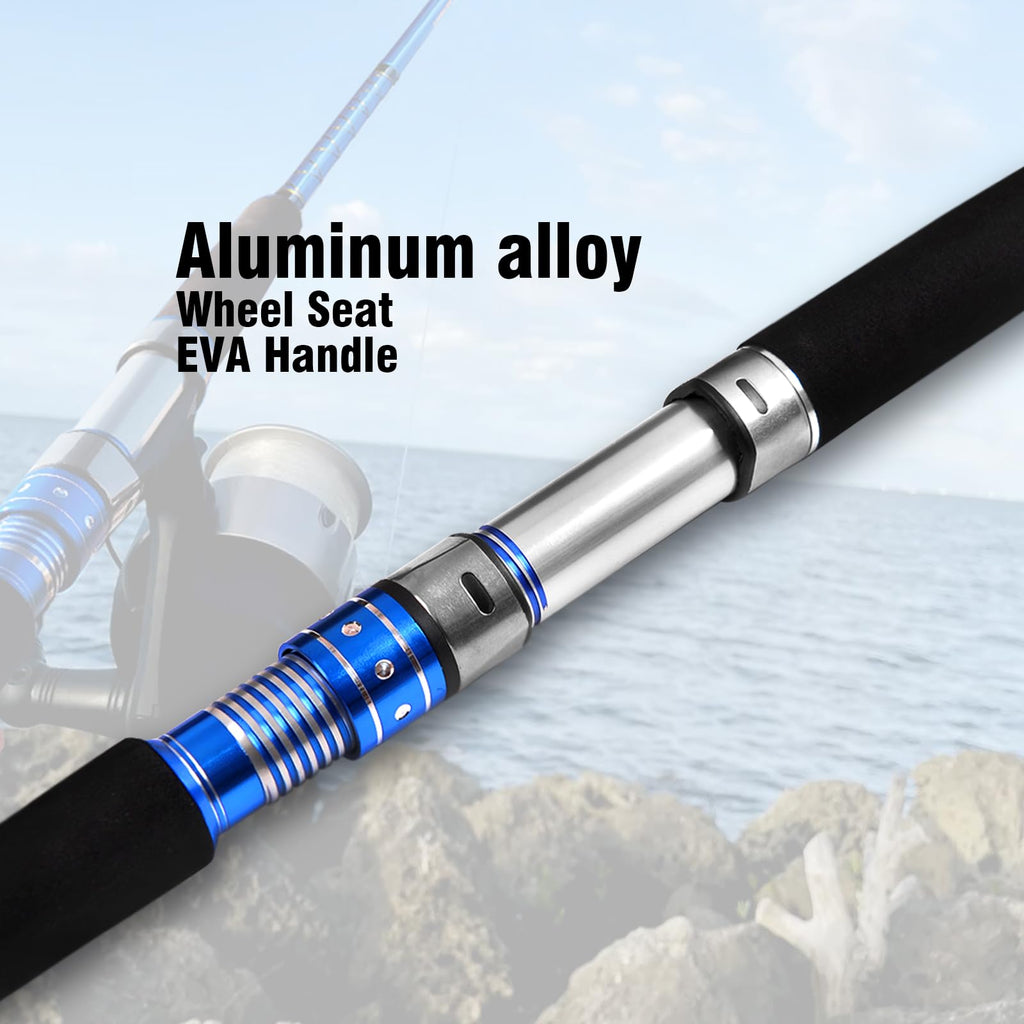 2-Piece Saltwater Spinning Fishing Rod P92330