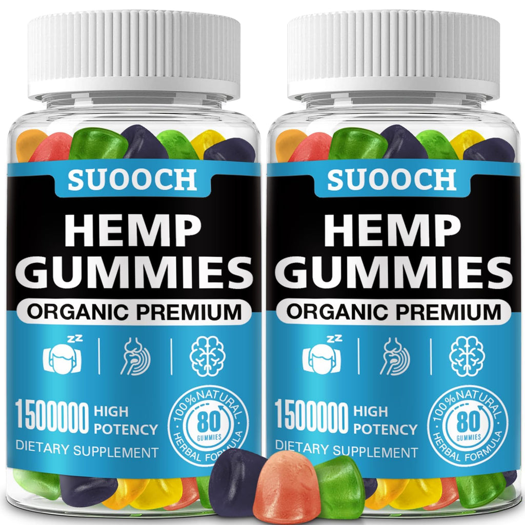 Hemp Gummies 160 Count 2 Pack P9858