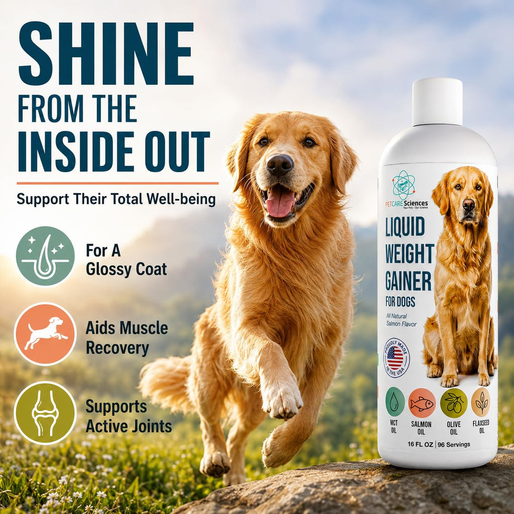 High Calorie Liquid Dog Food Topper with Salmon Oil 16 fl oz J217