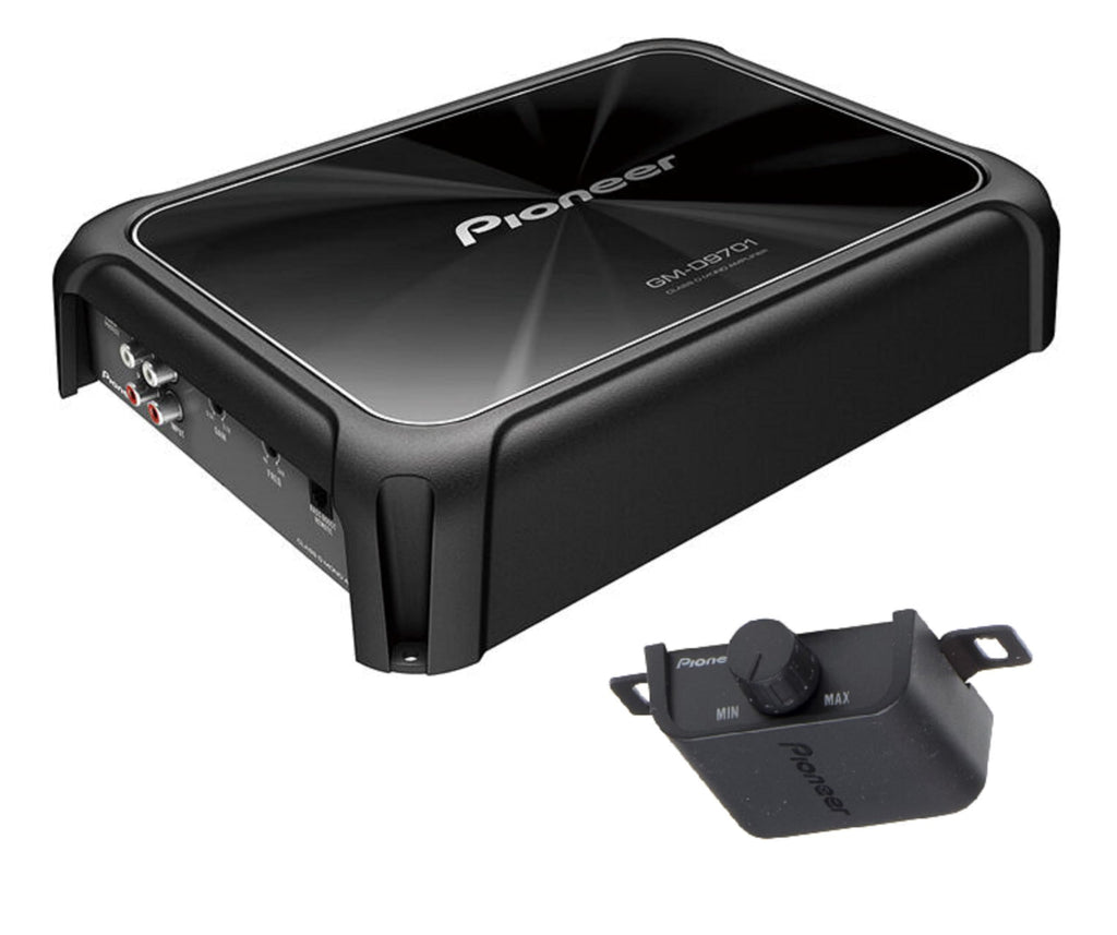 2400W Class-D Monoblock Car Amplifier with Bass Boost Remote E495