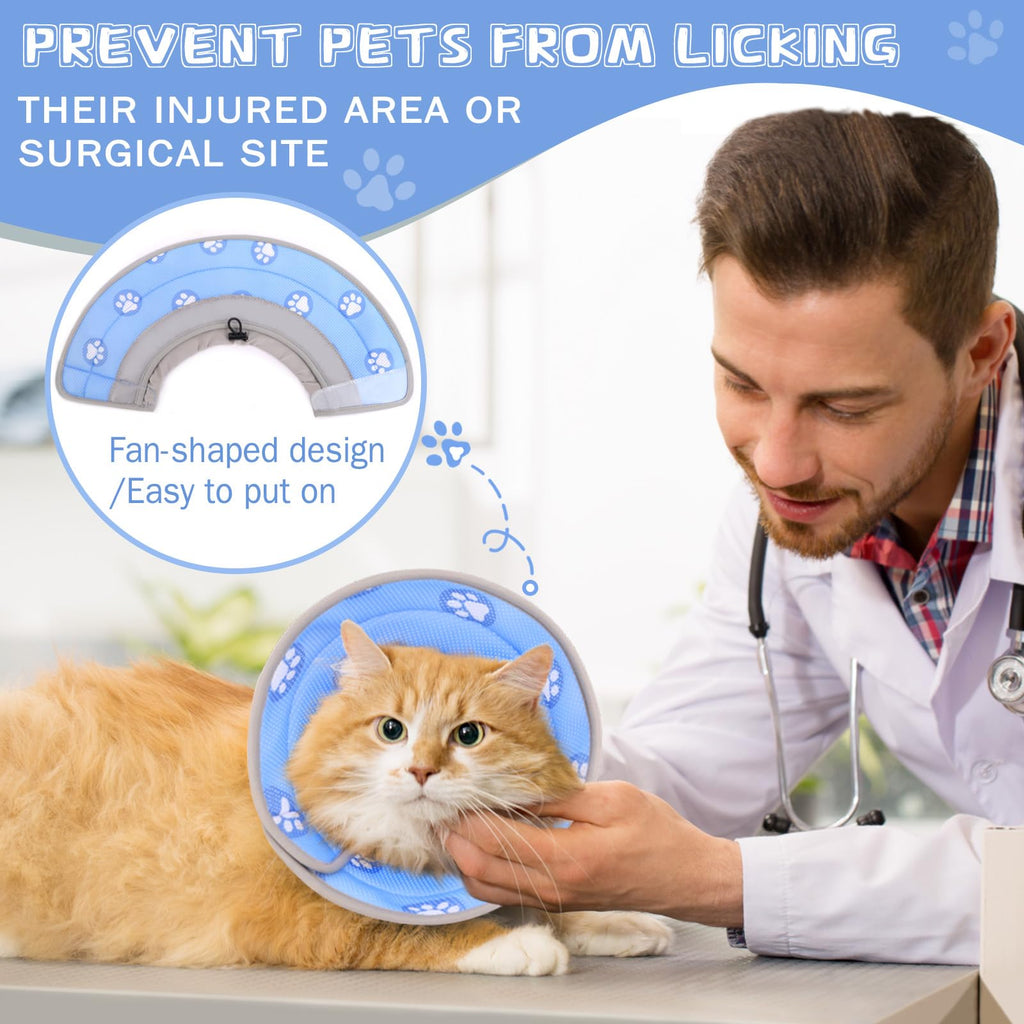 Soft Adjustable Cat Elizabethan Collar L902