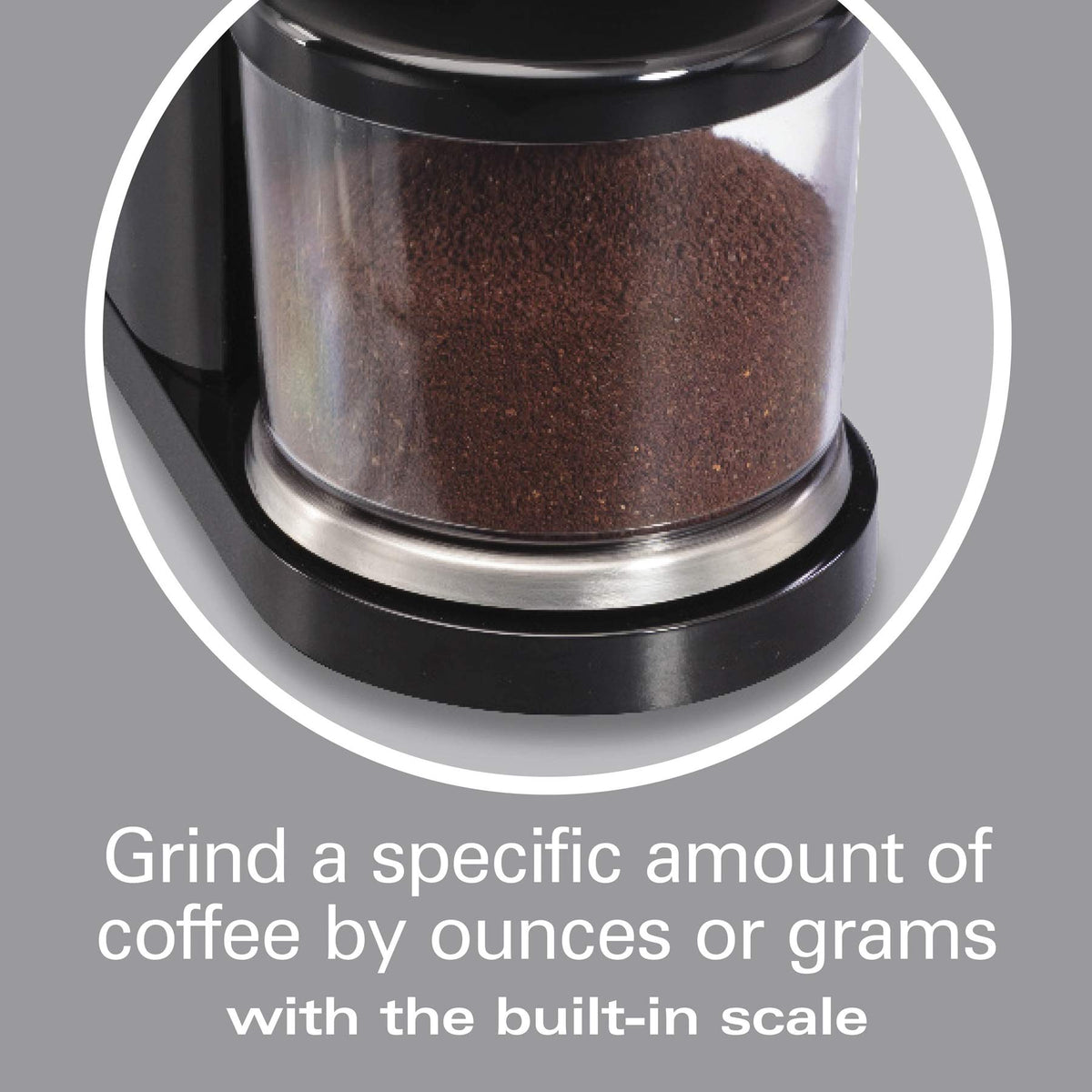 Stainless Steel Conical Burr Digital Coffee Grinder T26586