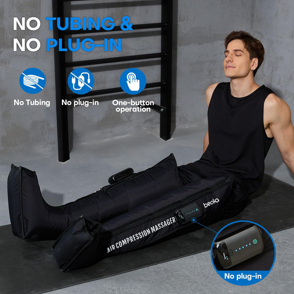Cordless Air Compression Leg Massager with 3 Modes J29830