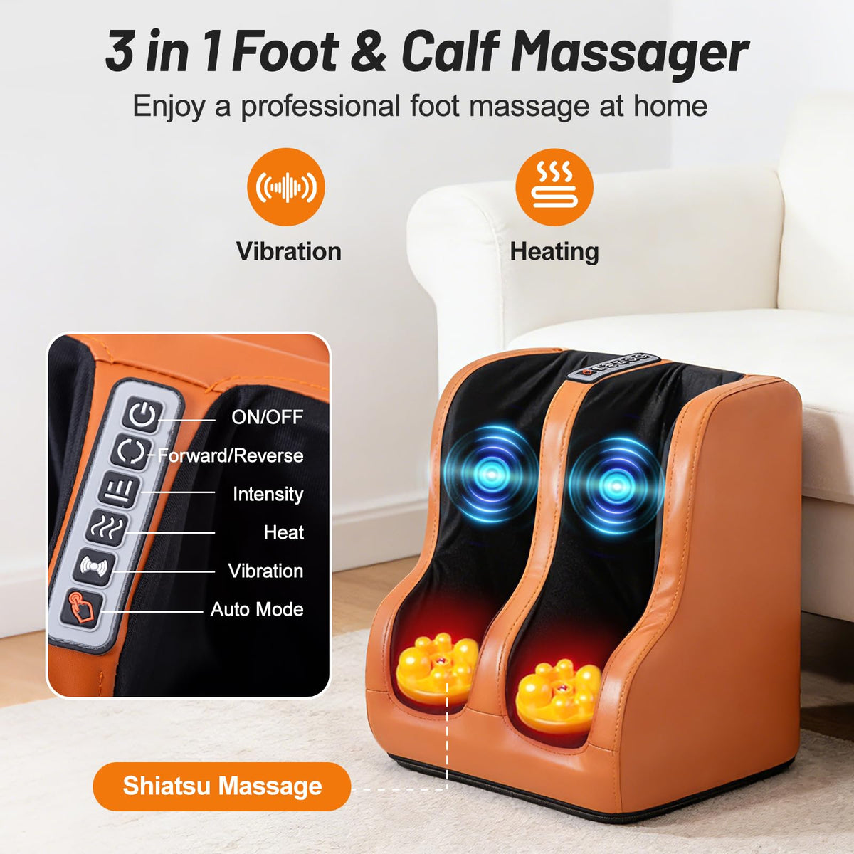 Full Body Massage Mat with Foot Massager U9210