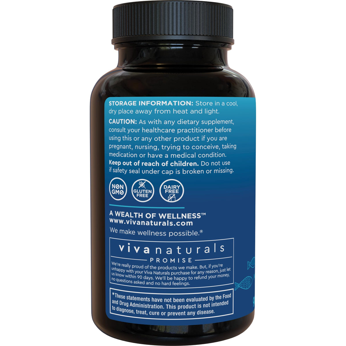 Omega 3 Fish Oil 2500 mg 90 Softgels M73075