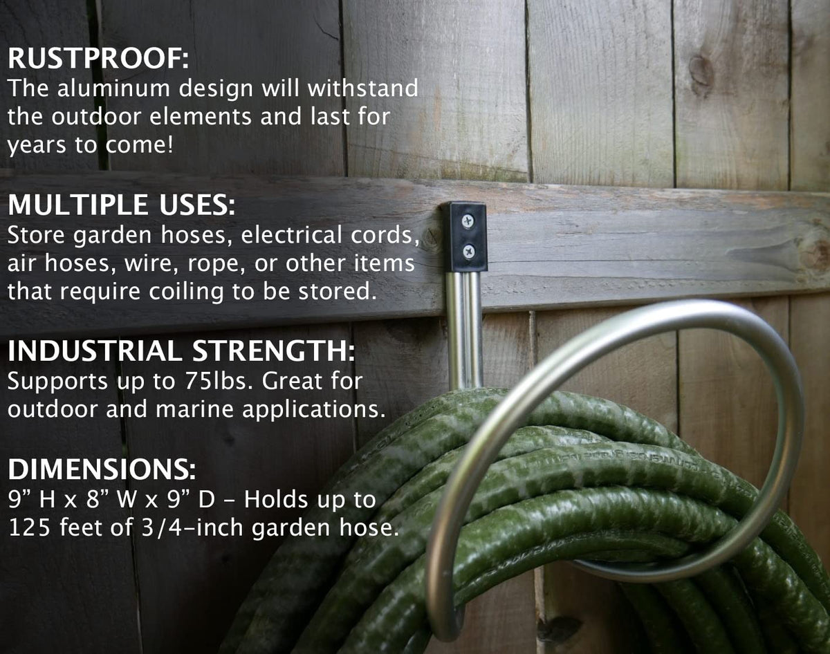 Aluminum Hose Hanger Wall Mount K255631