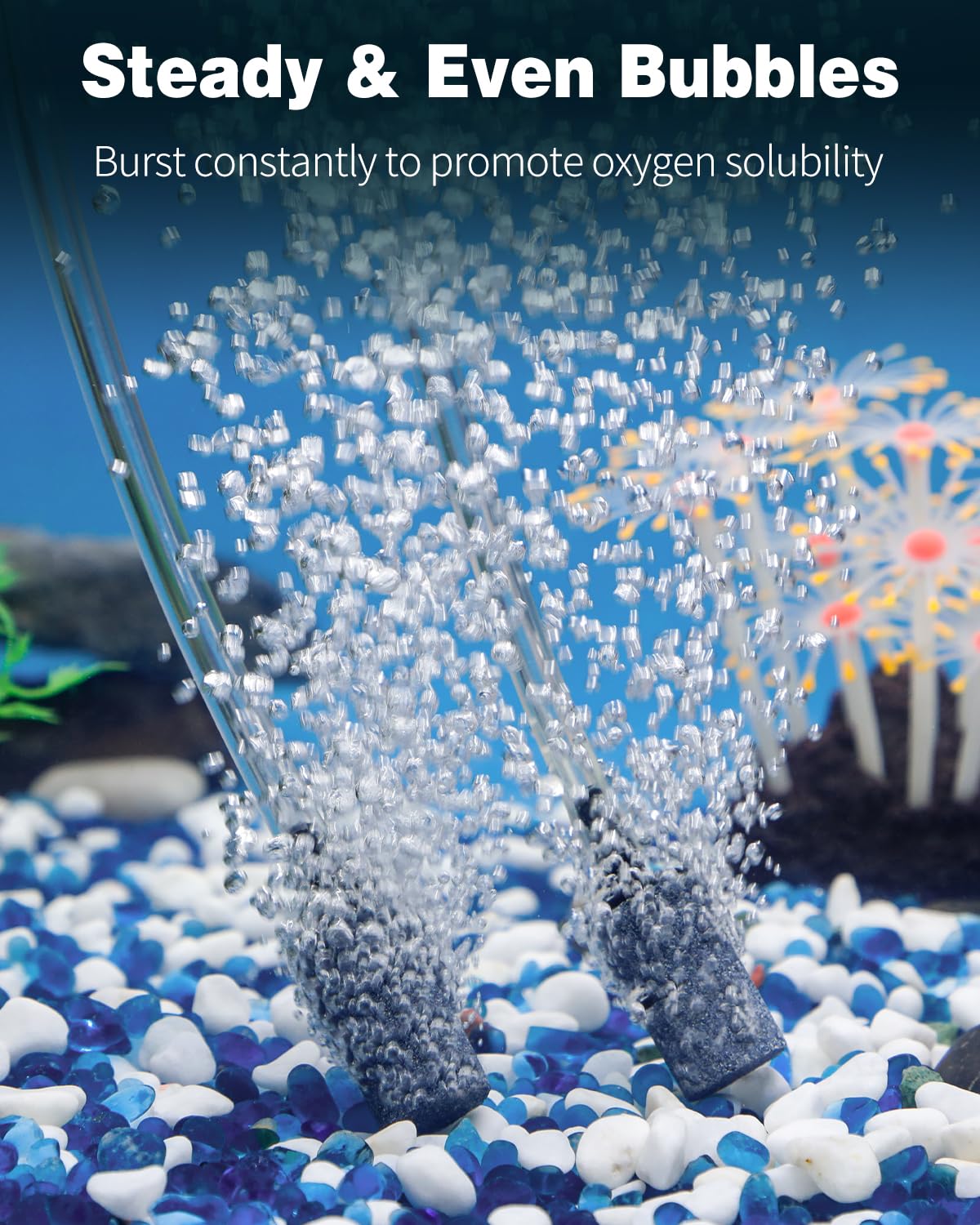 1 Inch Aquarium Air Stone 10 Pack J71202
