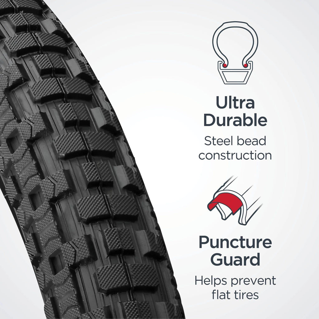 Black 20 x 2.12-Inch Bike Tire S8752