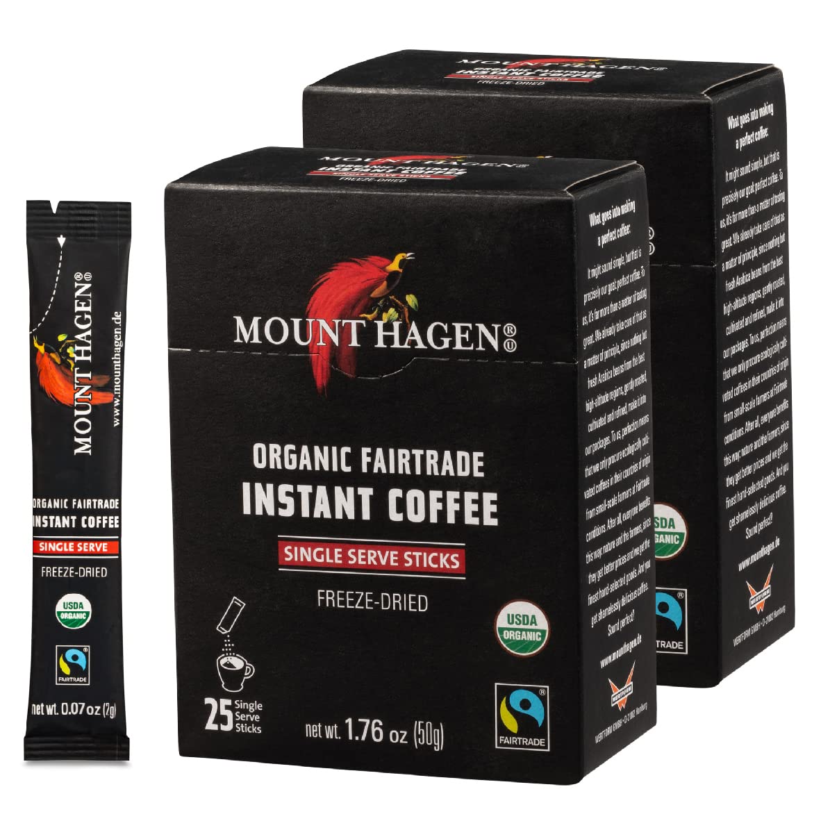 Organic Medium Roast Instant Coffee Packets 2 Pack T39481