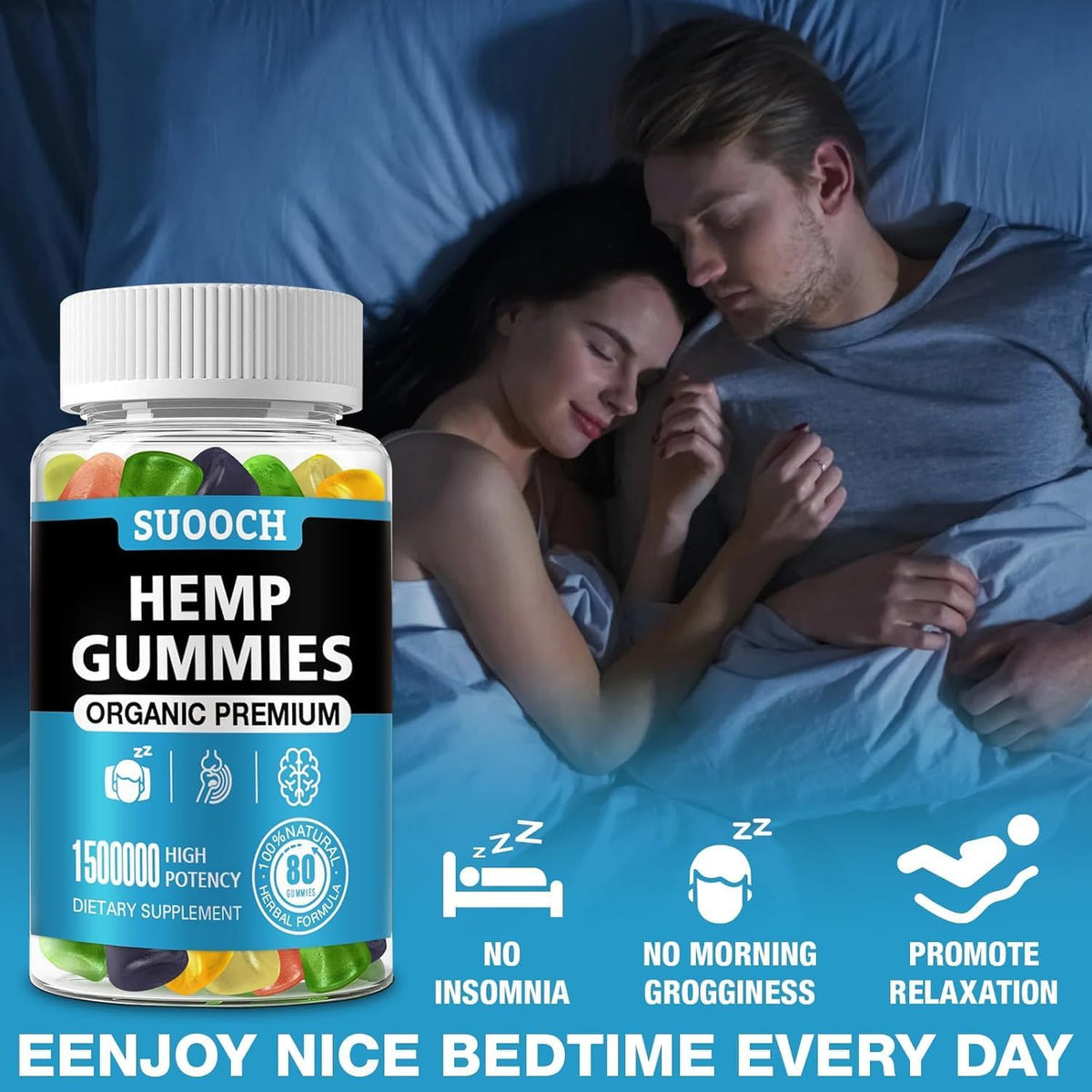 Hemp Gummies 160 Count 2 Pack P9858