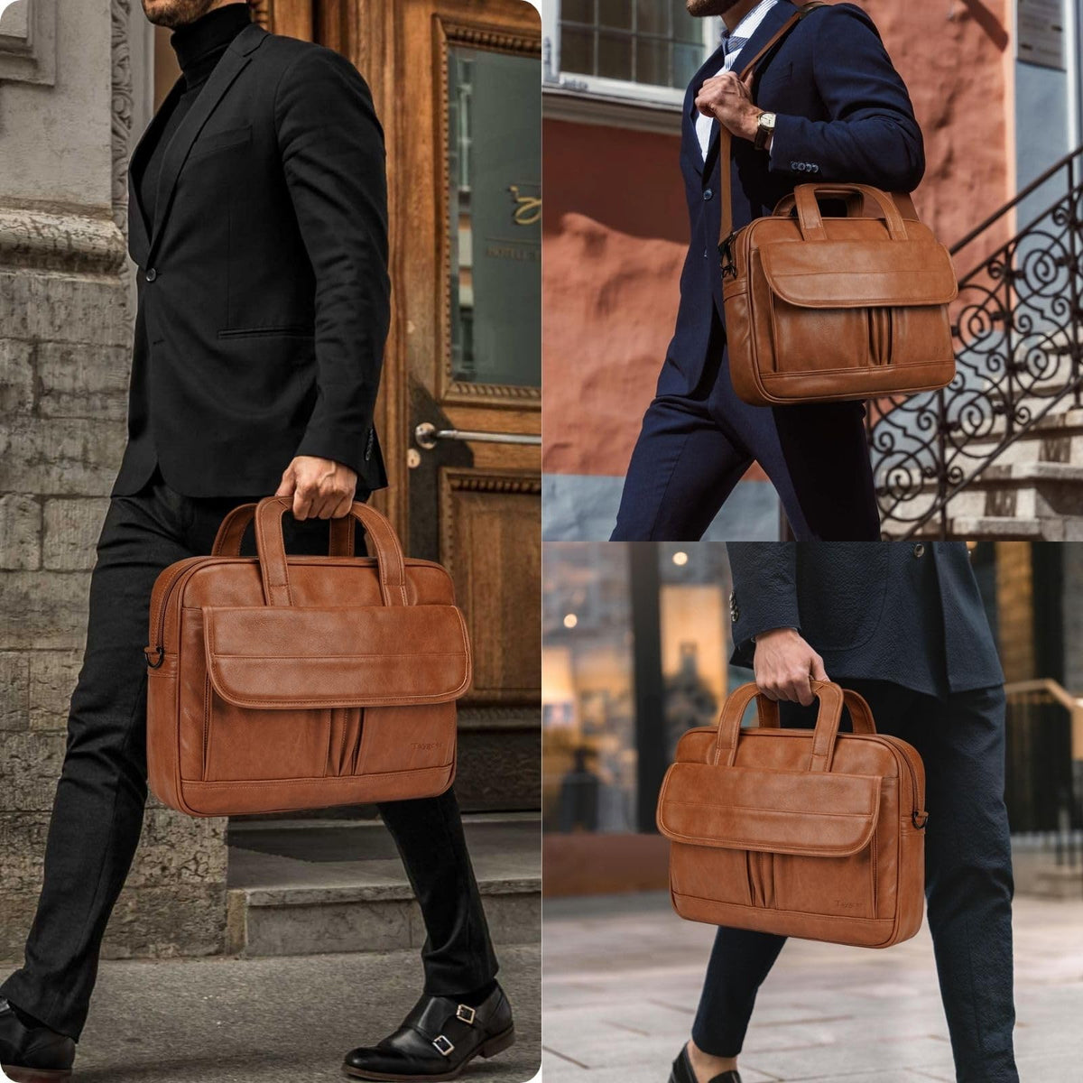 Leather 15.6 Inch Laptop Bag D982