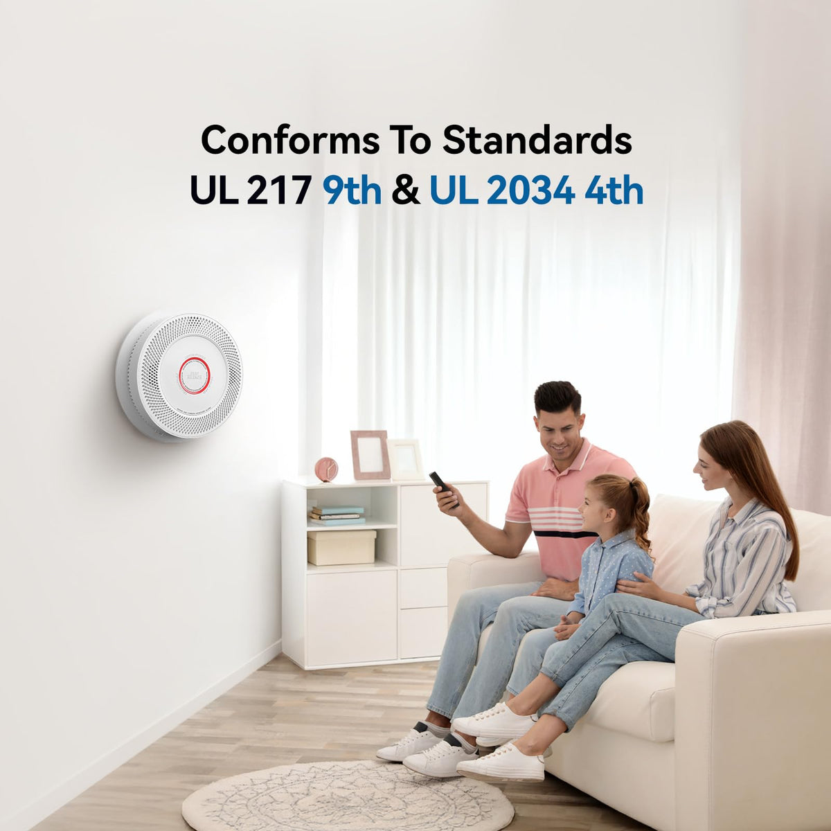 Smoke and Carbon Monoxide Detector 10-Year Battery P37879