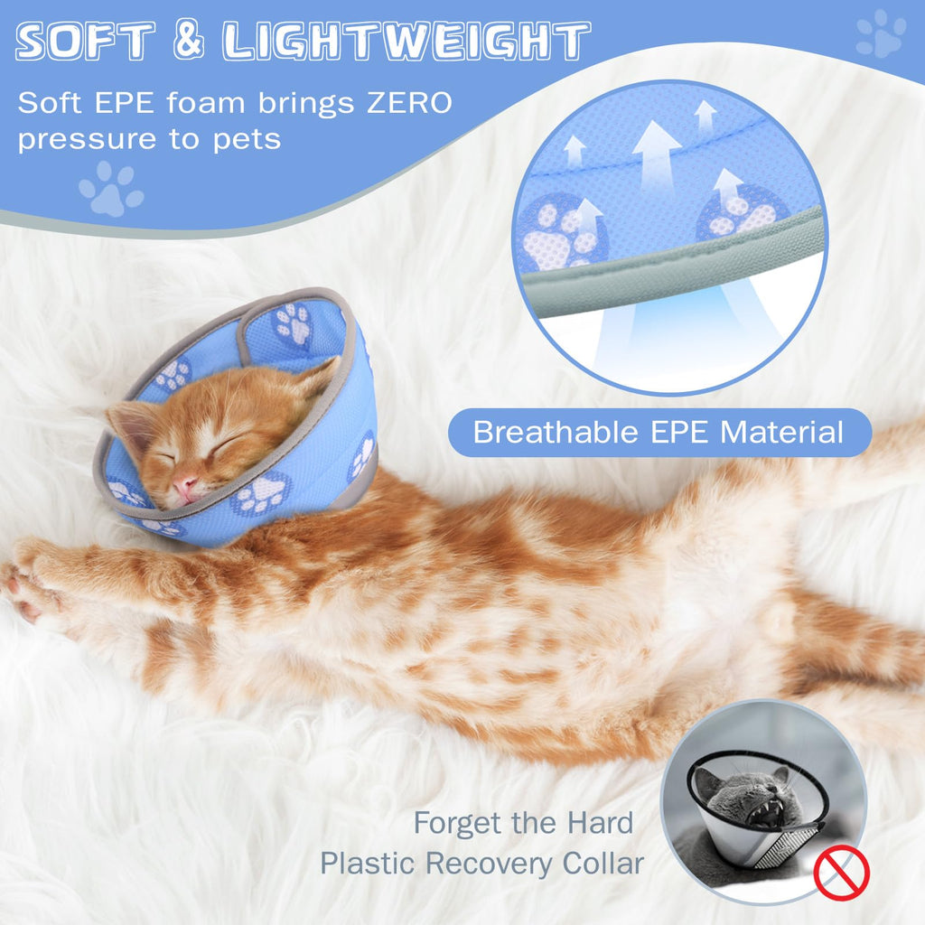 Soft Adjustable Cat Elizabethan Collar L902