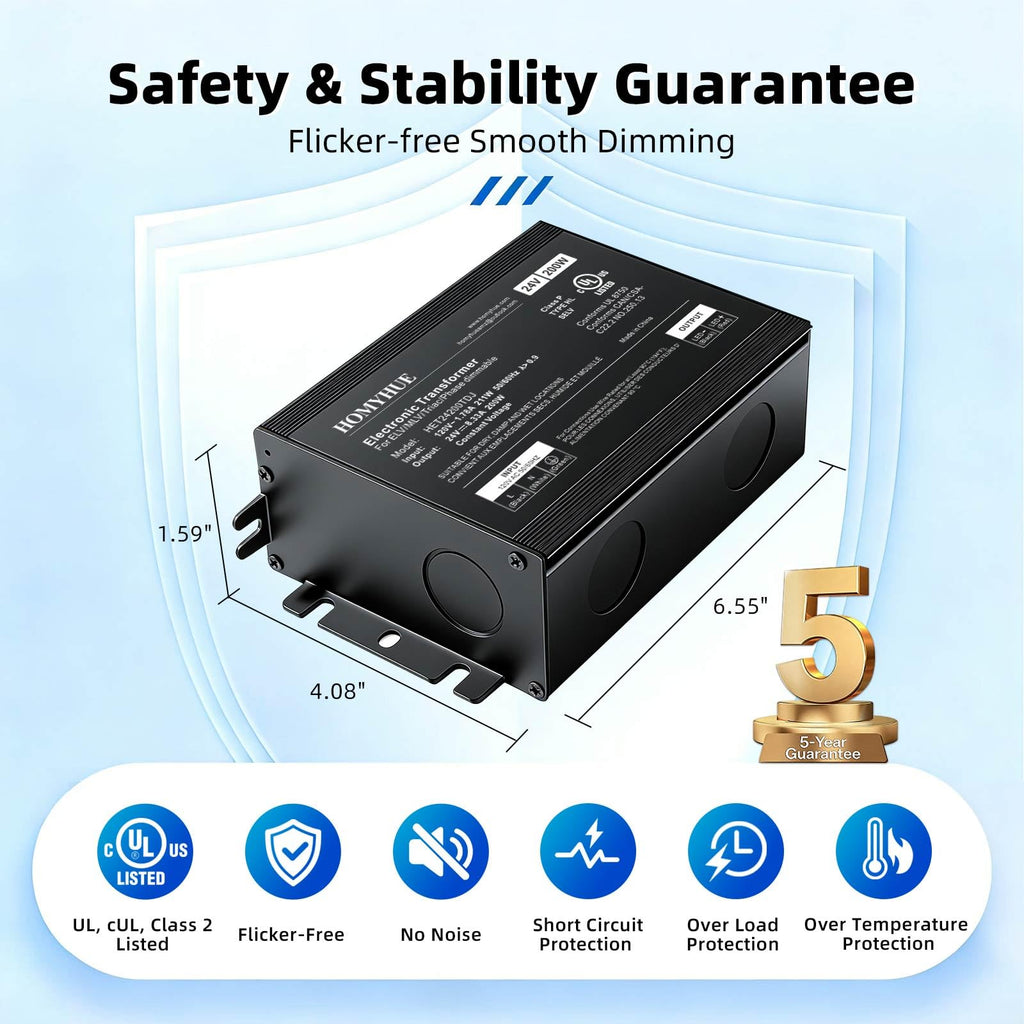 200W 24V Dimmable LED Driver Power Supply L827851
