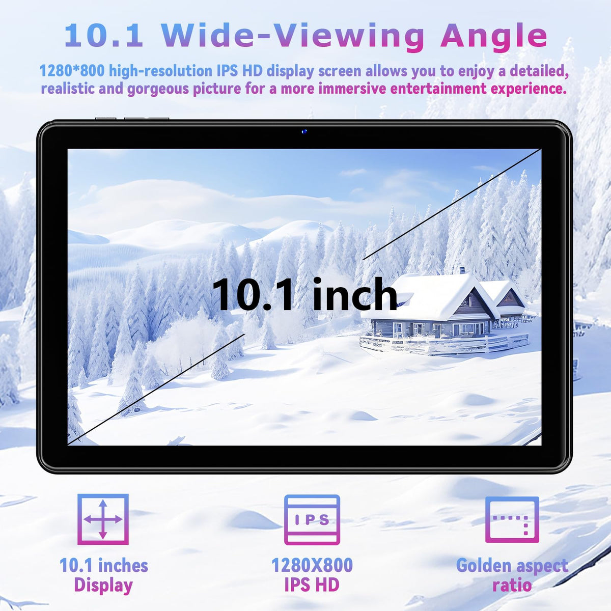 10 inch Android Tablet with 18GB RAM 128GB ROM W250716