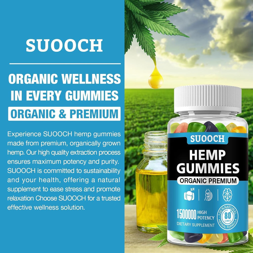 Hemp Gummies 160 Count 2 Pack P9858