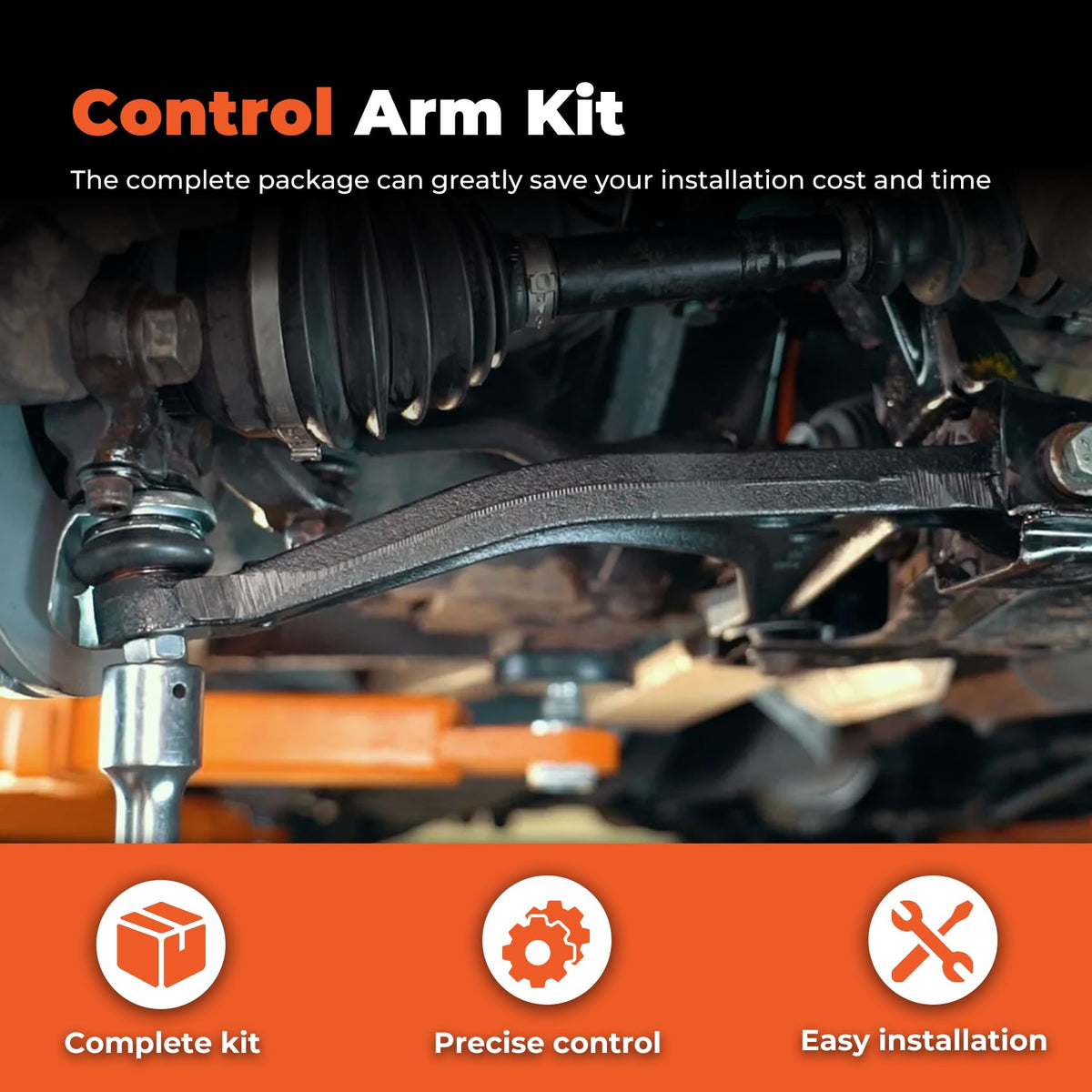 14PCS Front Lower Control Arm Suspension X589