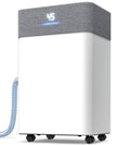 55 Pint Dehumidifier with Drain Hose, Removable Tank, LED Display, Timer, Child Lock R854