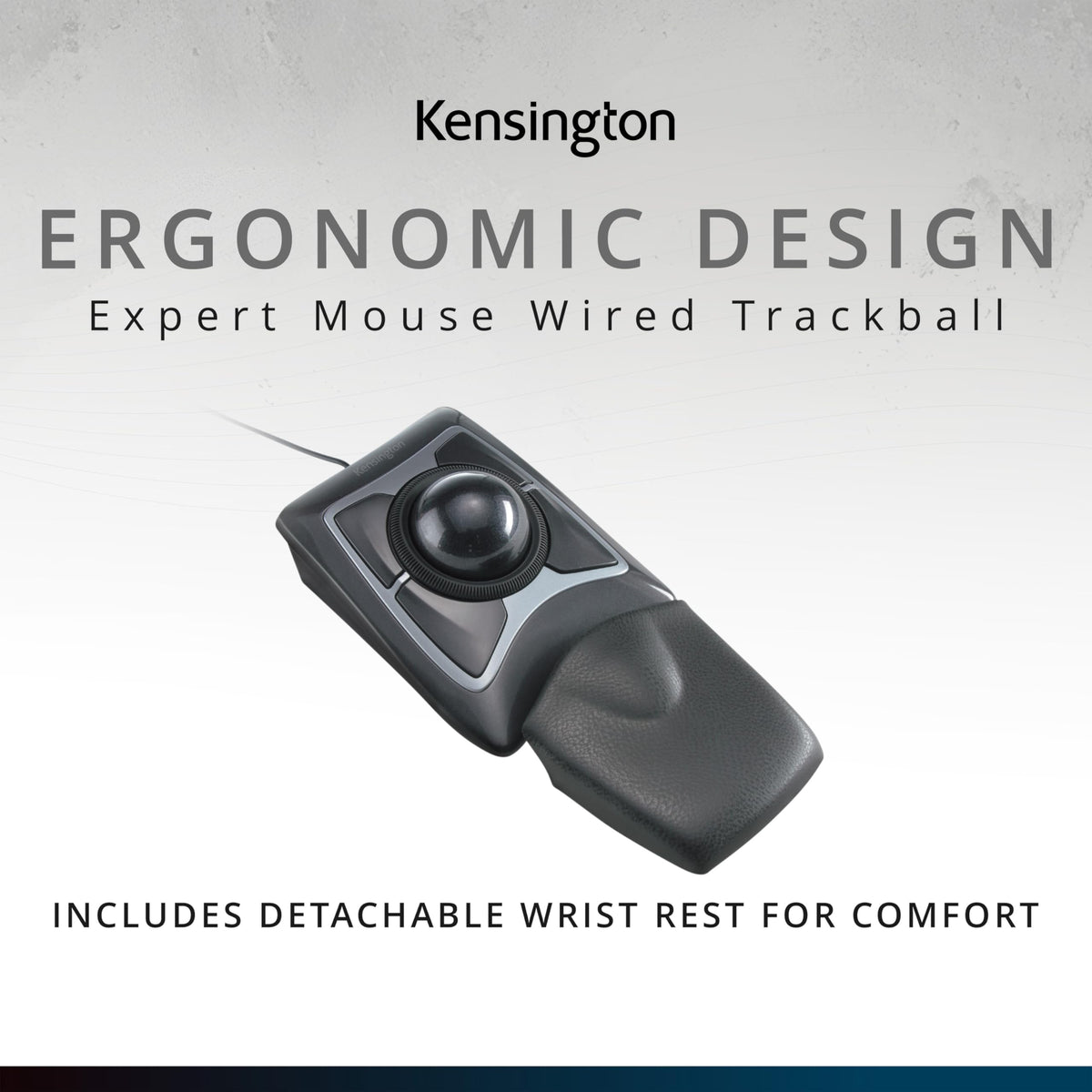 Black Silver Trackball Mouse O427690