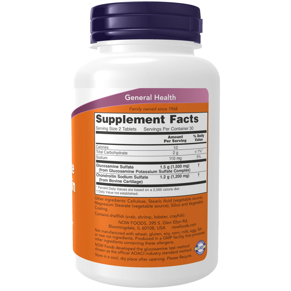 Glucosamine & Chondroitin 60 Tabs Q56290