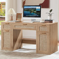 Office Desk with 5 Drawers Storage File Cabinet K348964