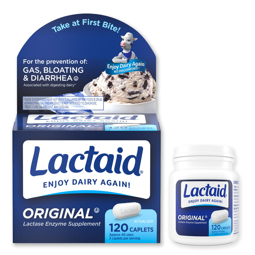 Lactose Intolerance Caplets 120 Ct Y857