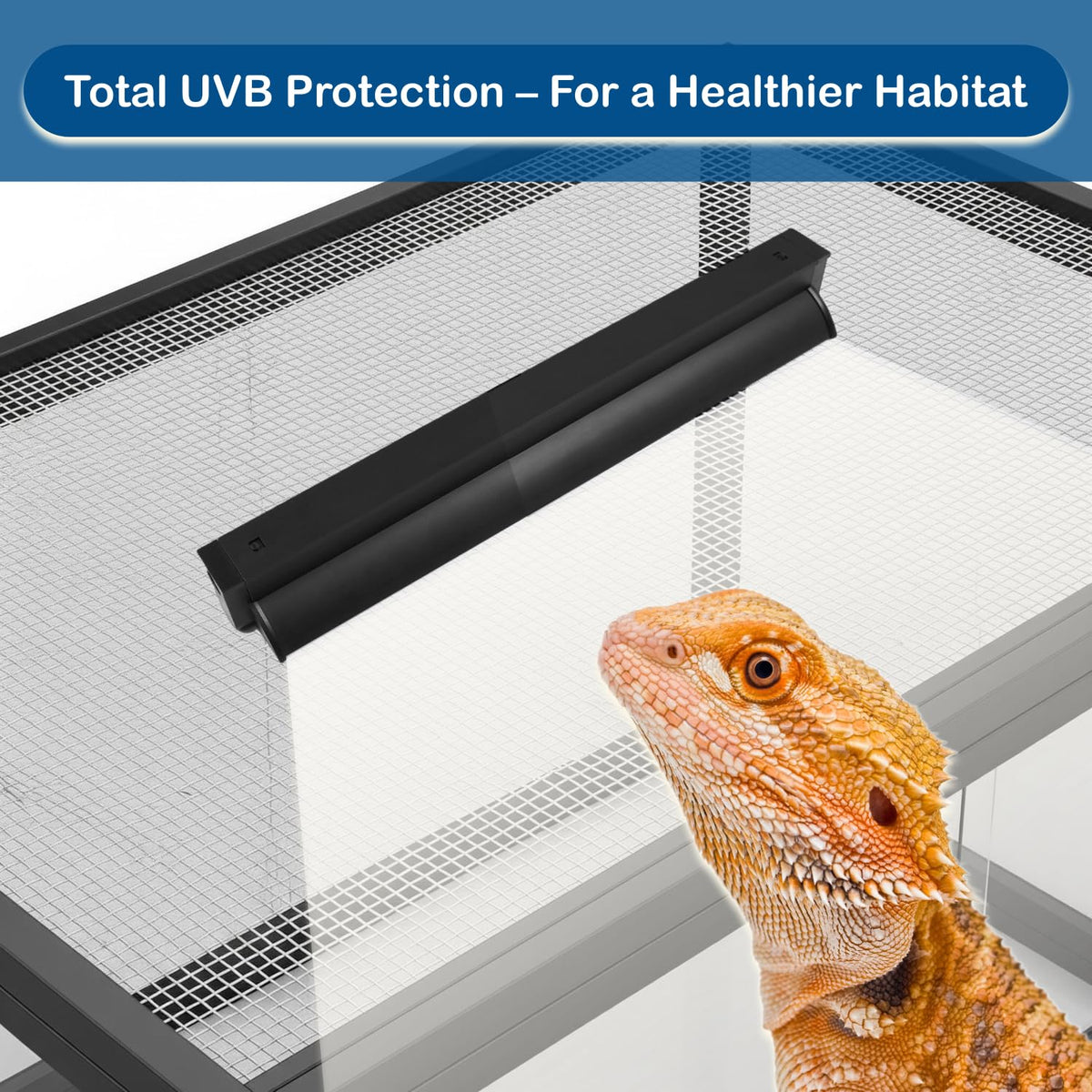 8W 10.0 UVB Reptile Light Fixture Kit B9652