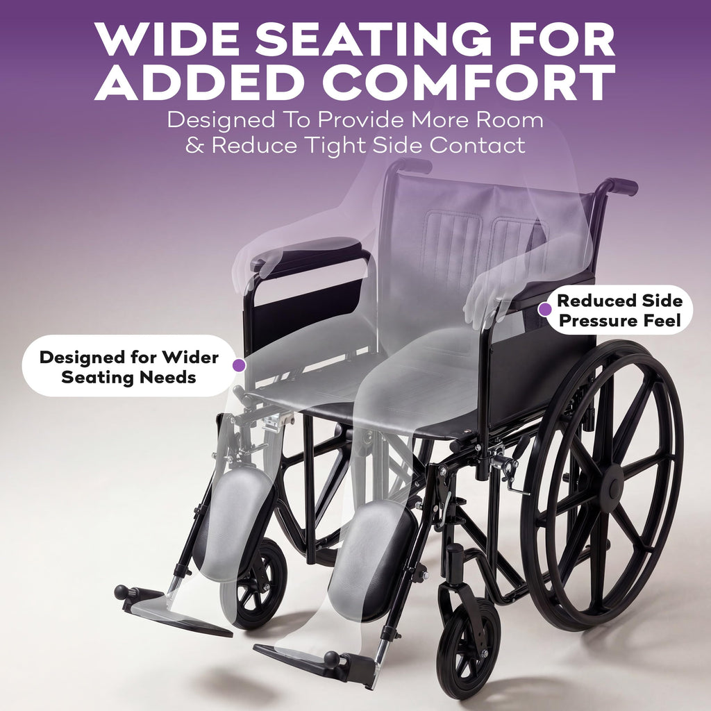 Heavy Duty Bariatric Wheelchair 700lb 28” Seat Width N43984