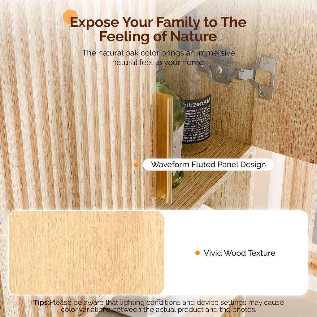 Over The Toilet Storage Cabinet with Adjustable Shelves Z885781