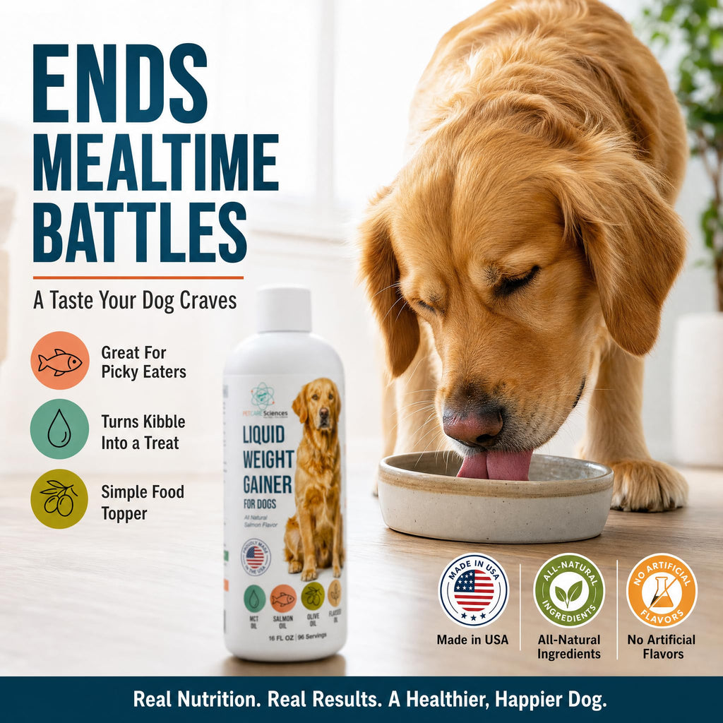 High Calorie Liquid Dog Food Topper with Salmon Oil 16 fl oz J217