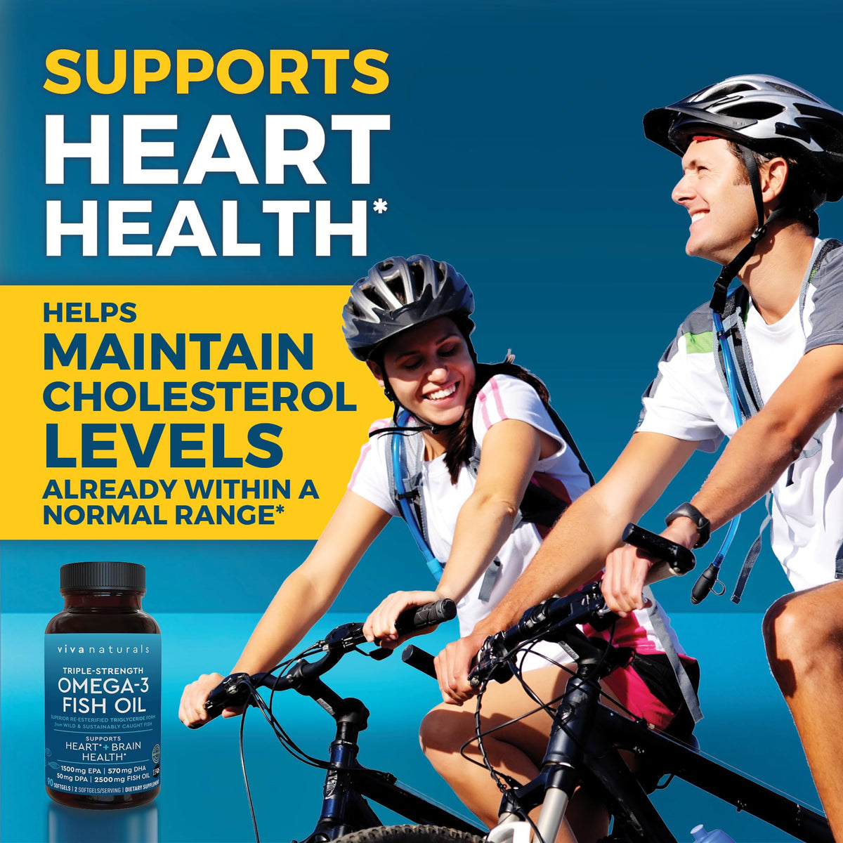 Omega 3 Fish Oil 2500 mg 90 Softgels M73075
