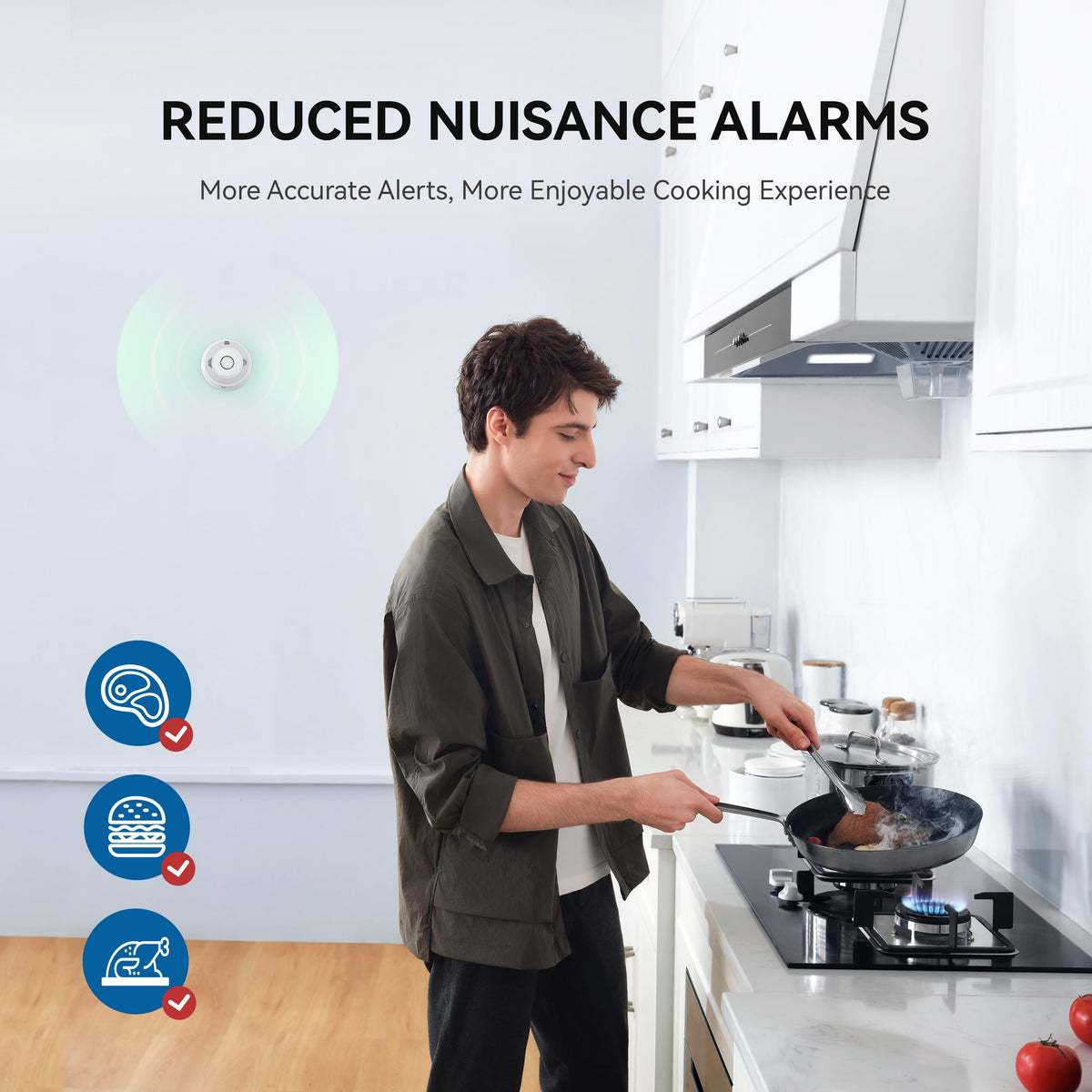 Smoke and Carbon Monoxide Detector 10-Year Battery P37879