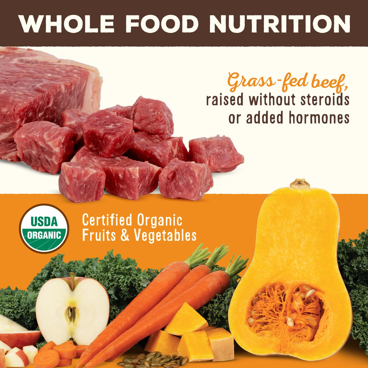 Freeze Dried Raw Dog Food Nuggets Beef 30 oz M23053