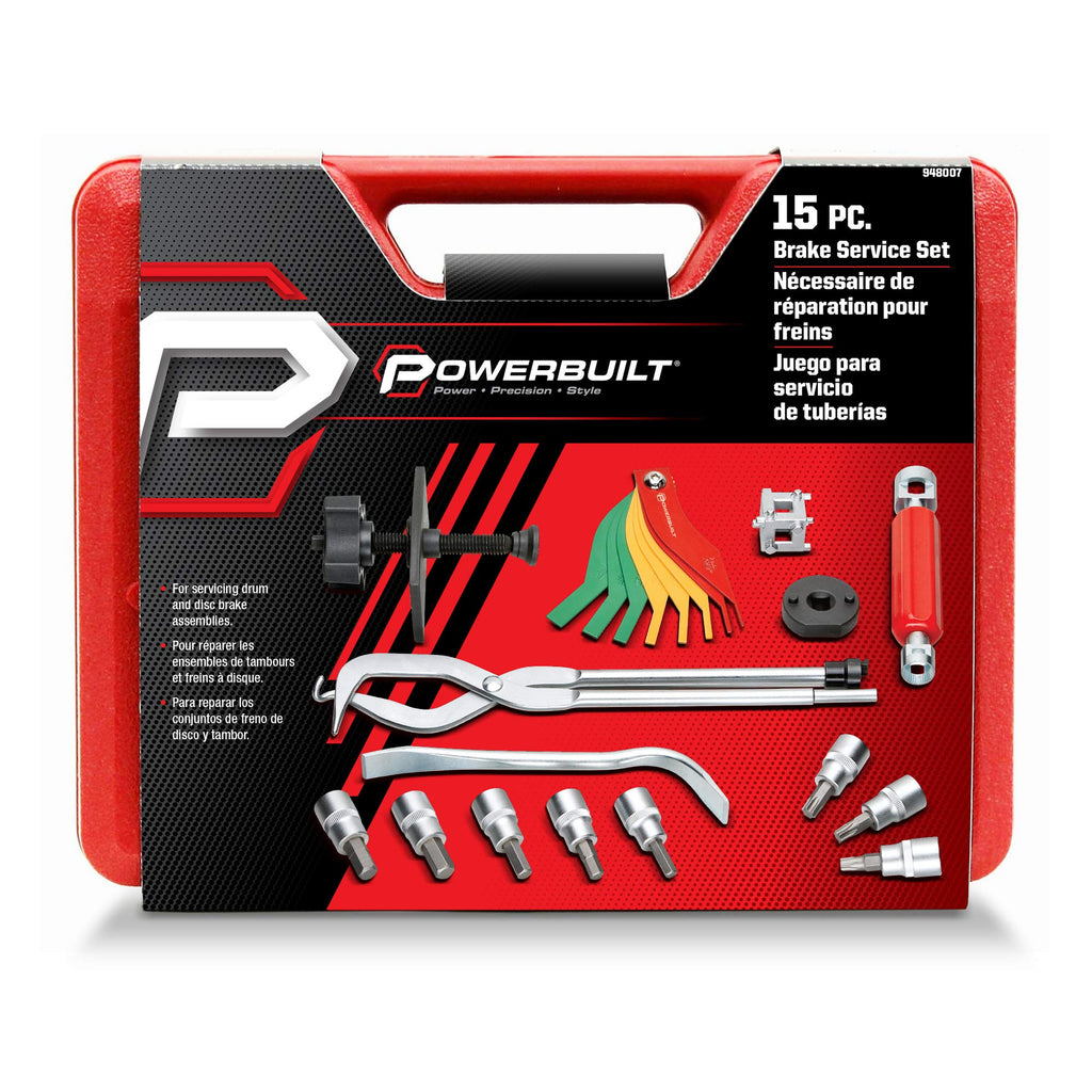 15 Piece Brake Service Set T2885