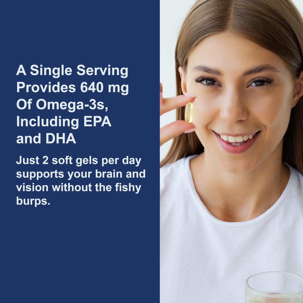 DHA Supplements 500 mg 240 Softgels V7037
