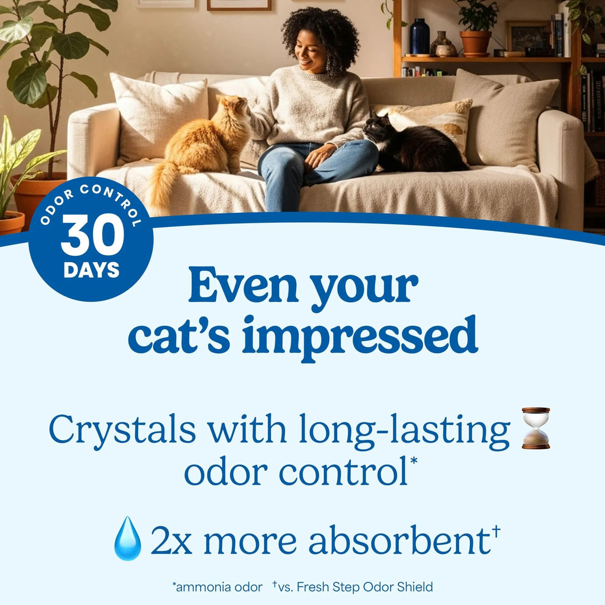 8 lb. 2 Pk Crystal Cat Litter O223523
