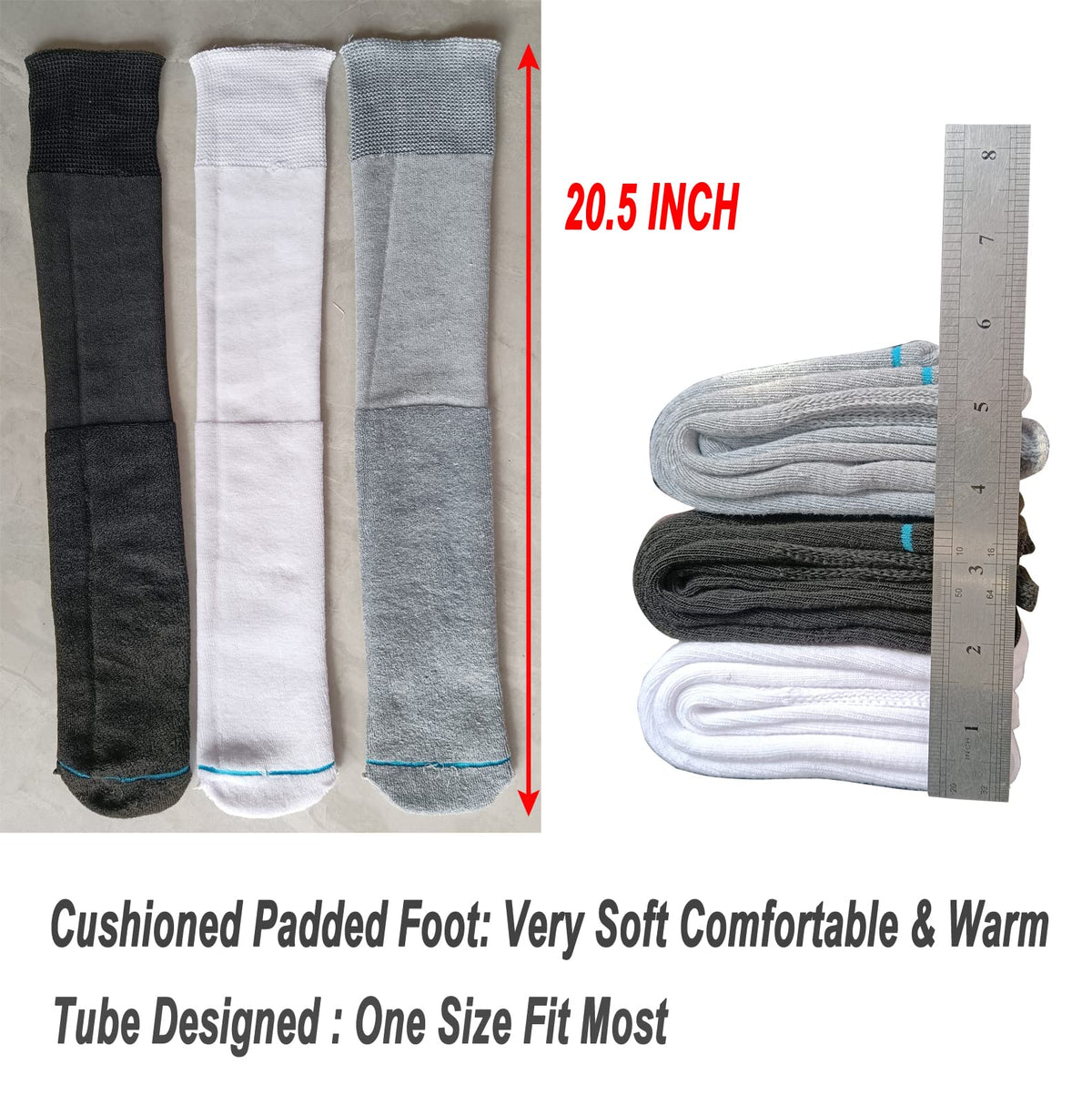 Grey Replacement Sock Liner for Walking Boots 4 Pair C227394