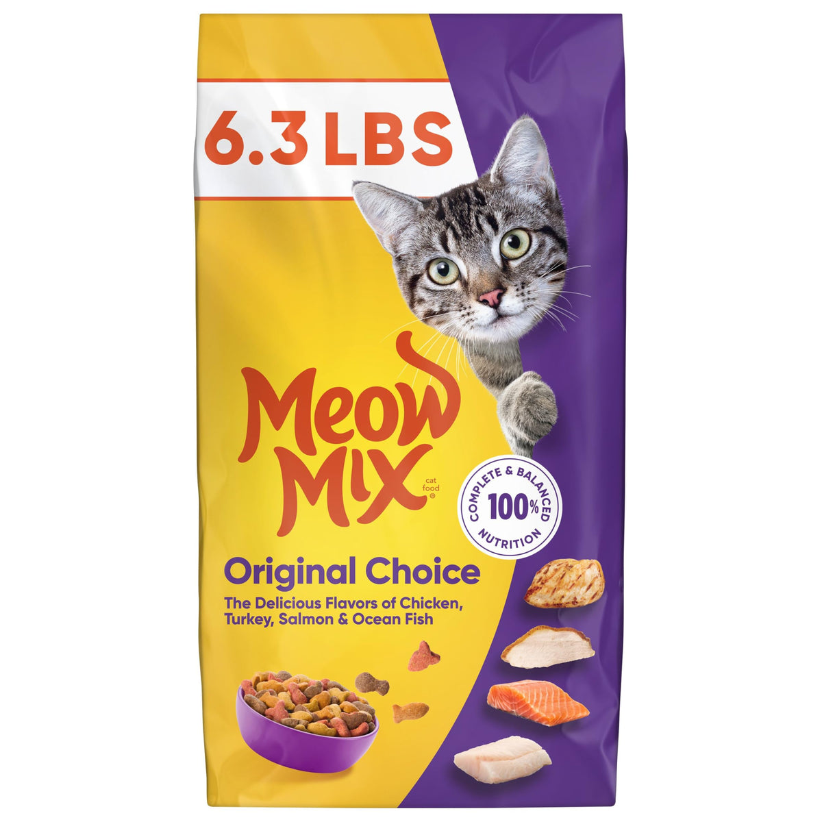 Dry Cat Food and Wet Cat Food Variety Pack J547