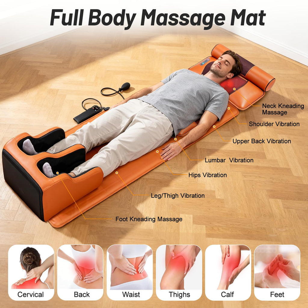 Full Body Massage Mat with Foot Massager U9210