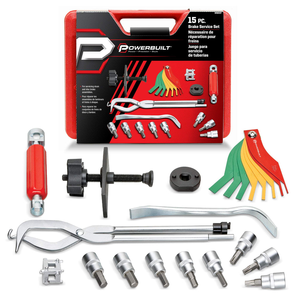 15 Piece Brake Service Set T2885