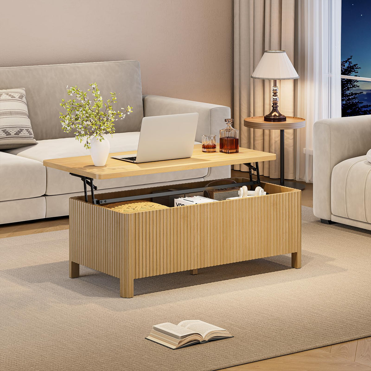 Lift Top Coffee Table J13556