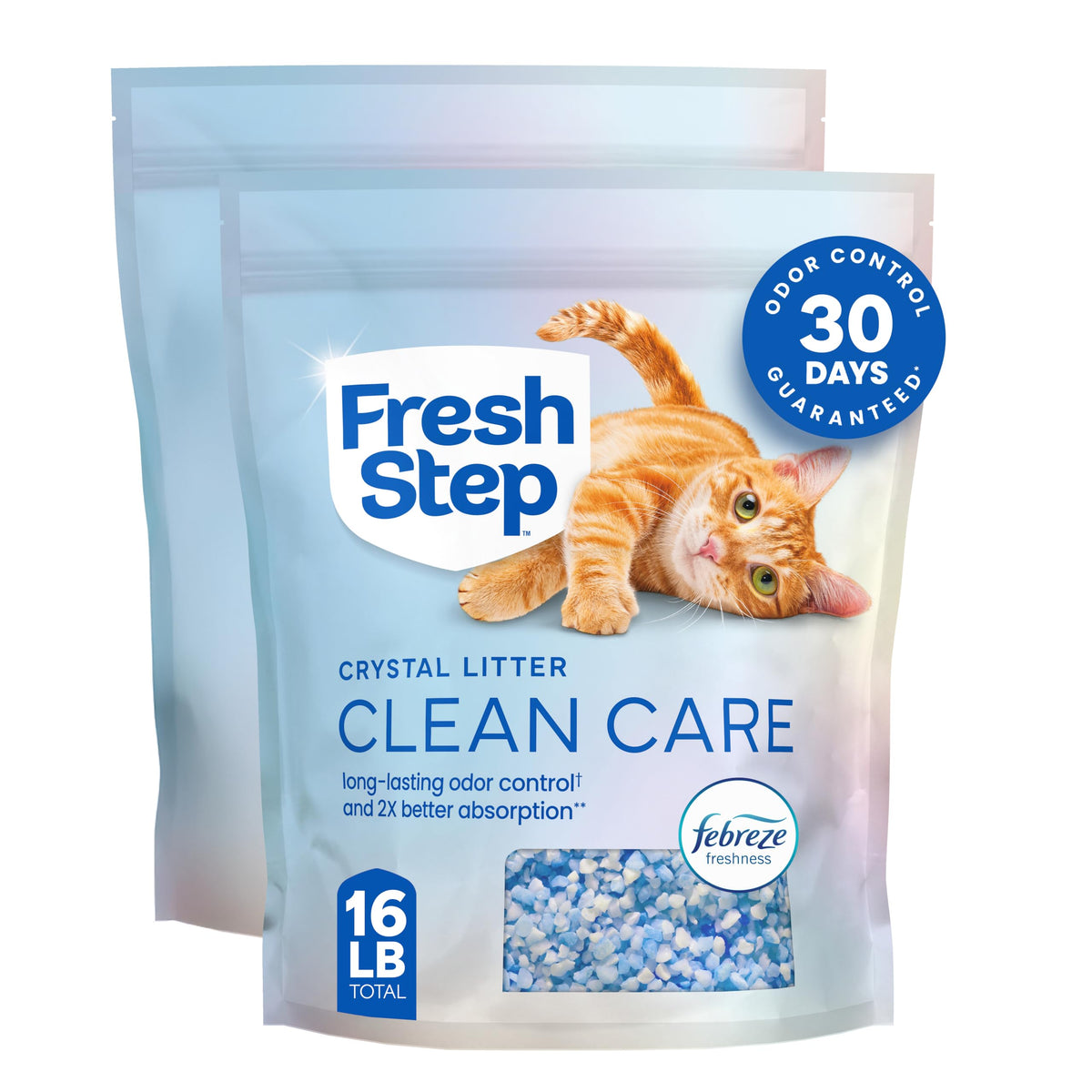 8 lb. 2 Pk Crystal Cat Litter O223523