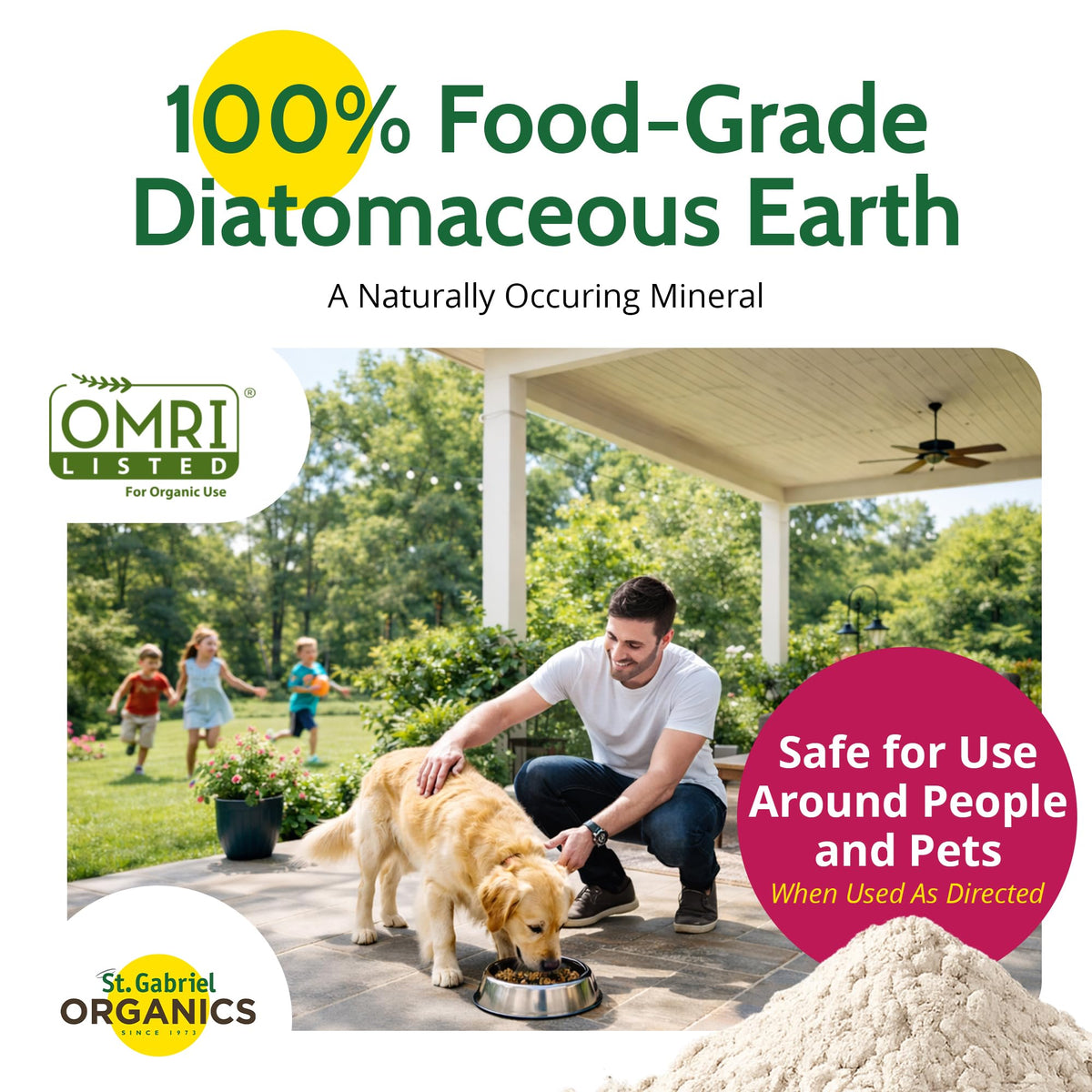 Food-Grade Diatomaceous Earth 4lb A2481