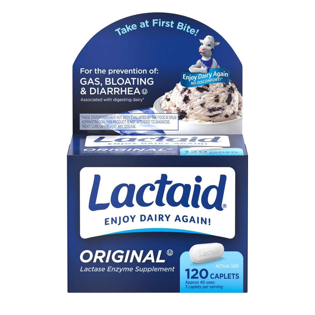 Lactose Intolerance Caplets 120 Ct Y857