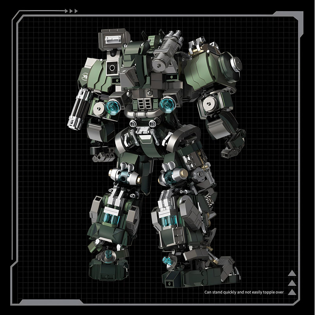 Mech Robot Model Building Blocks Toy Set 1403 Pieces N93534